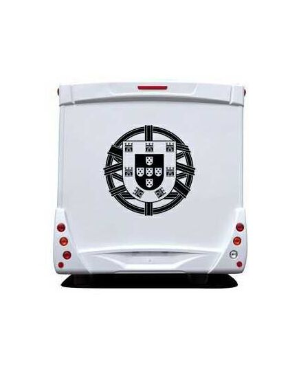 Sticker Wohnwagen/Wohnmobil Portugal Escudo