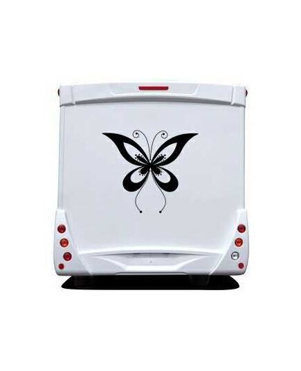 Butterfly Camping Car Decal 69