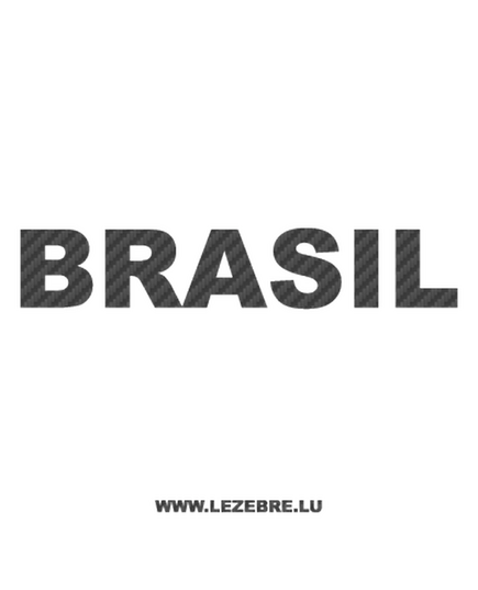 Sticker Karbon Brasil