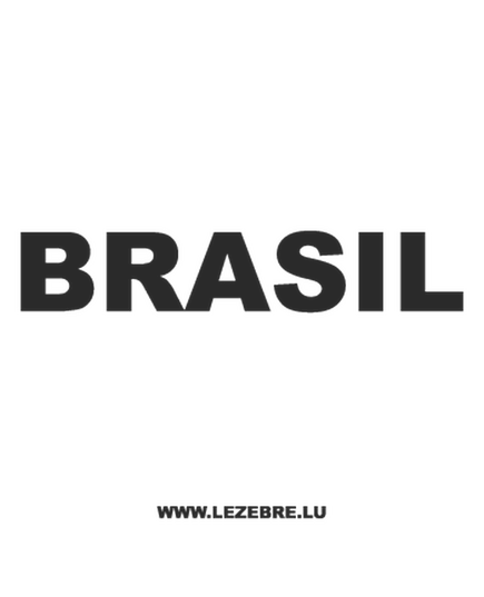 Sticker Brasil