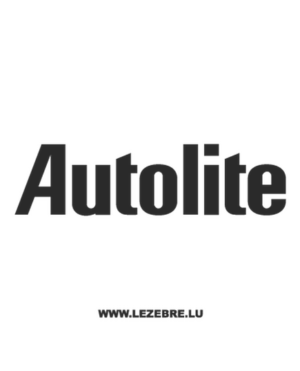 Autolite Logo Decal