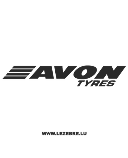 Avon Tyres Logo Decal 2