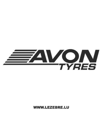 Avon Tyres Logo Decal 3