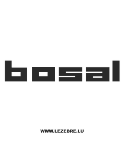 Sticker Bosal Logo