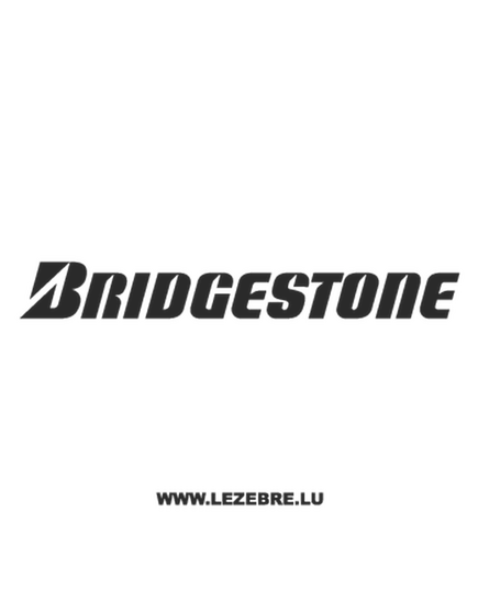 Bridgestone Logo Decal