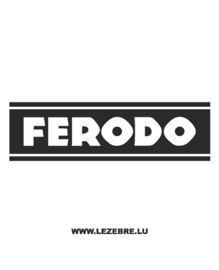 Sticker Ferodo Logo 2
