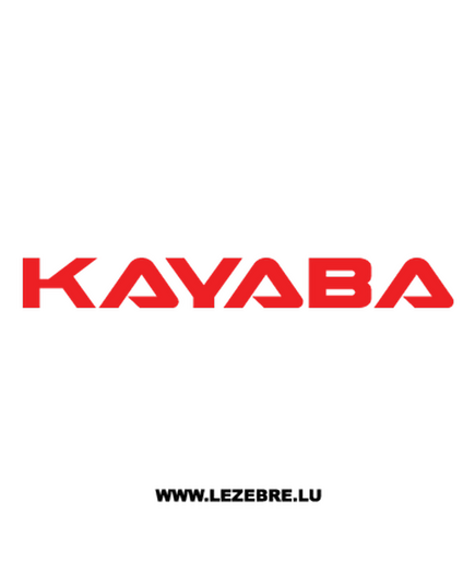 > Sticker Kayaba Logo