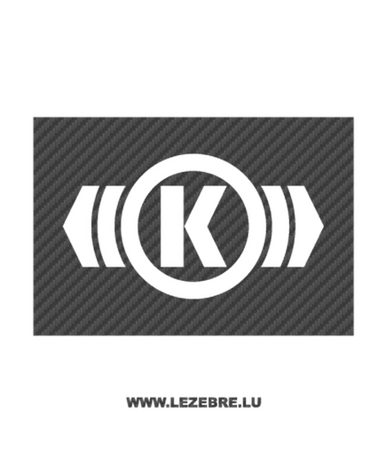 Knorr Bremse Logo Carbon Decal 3