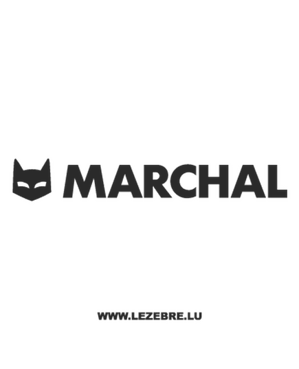 Sticker Marchal Logo