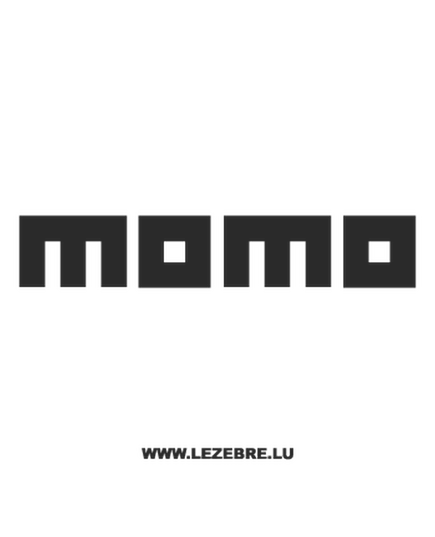 Momo Logo Decal