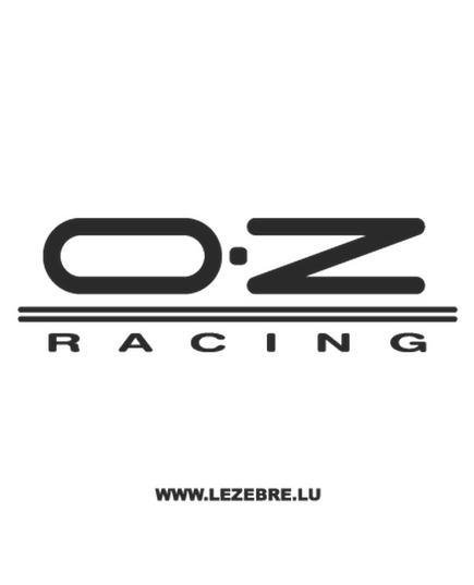 OZ Racing Logo Decal