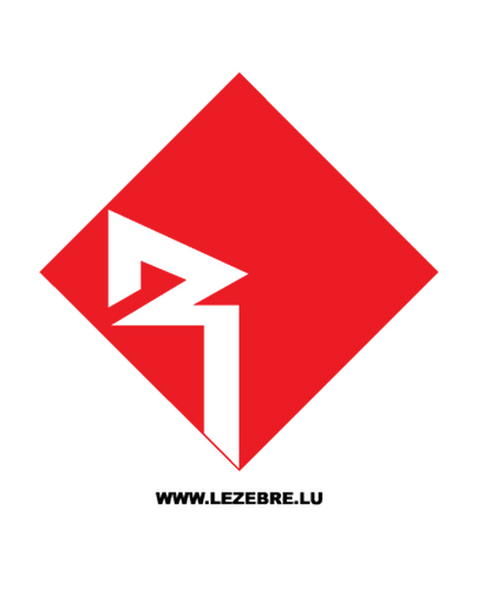 Sticker Rockford Fosgate Logo