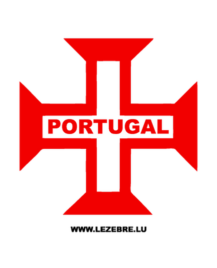 Sticker Croix Portugal
