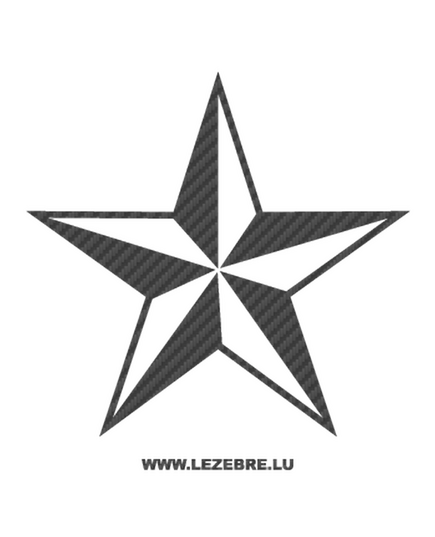 Star Carbon Decal 7