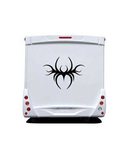 Tribal Spider Camping Car Decal 2