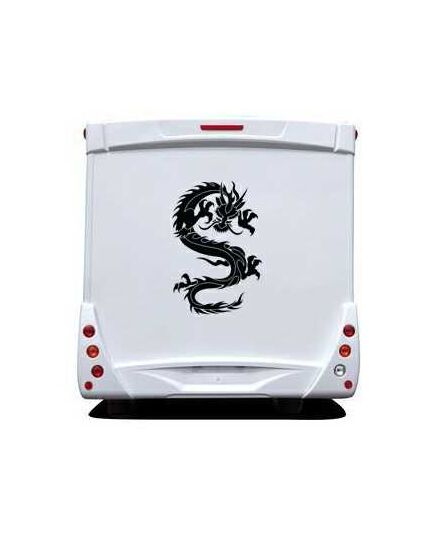 Sticker Camping Car Dragon Tattoo Motif 11