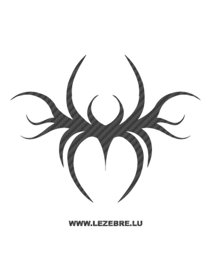 Tribal Spider Carbon Decal 2