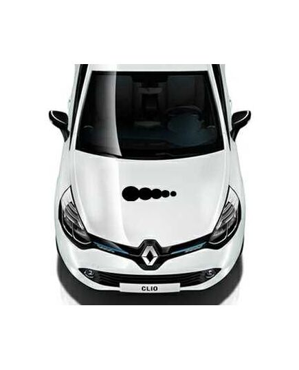 Sticker Renault Auto tuning Bulles