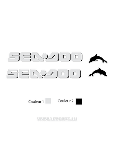 Sea Doo Logo Decals kit jet ski