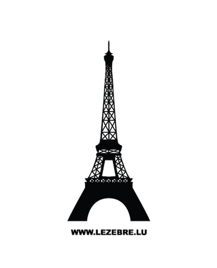 Tour Eiffel Decal
