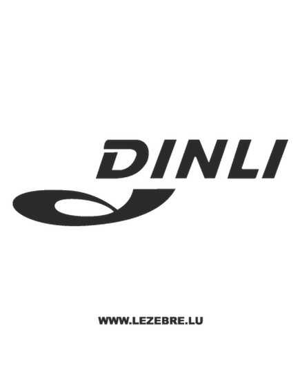 Sticker Dinli Quad Logo
