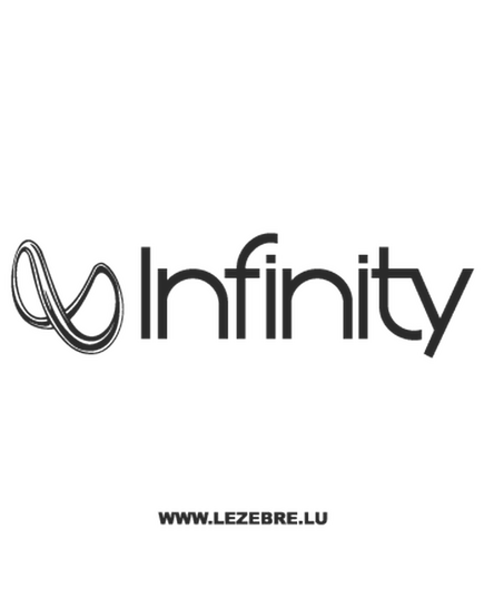 Infinity Logo Decal