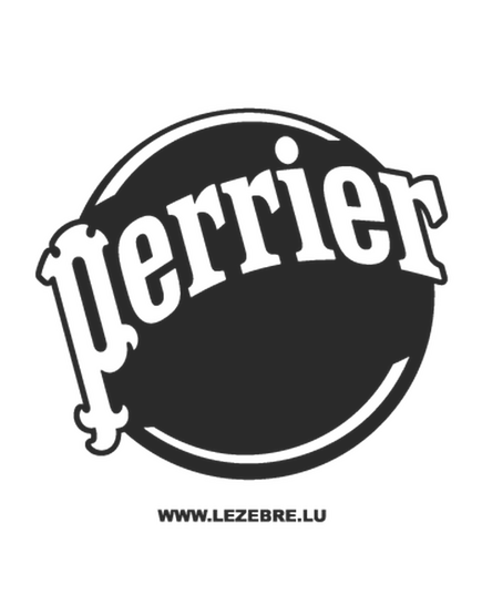 Perrier Logo Decal