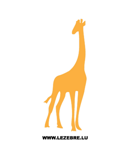 Sticker Girafe