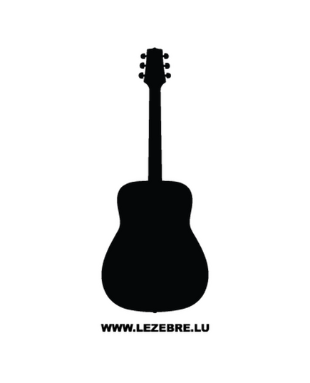 Sticker Deco Guitar