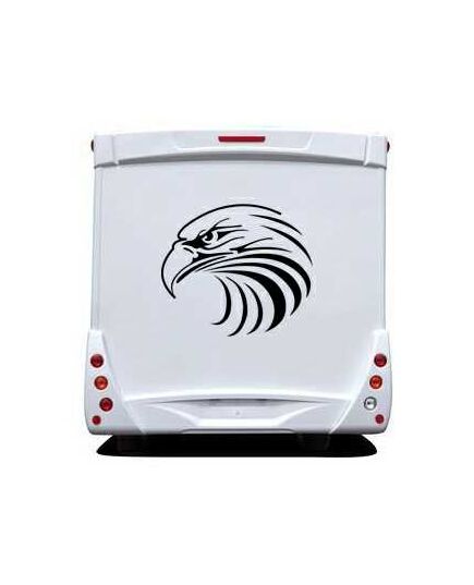 Eagle Camping Car Decal 1