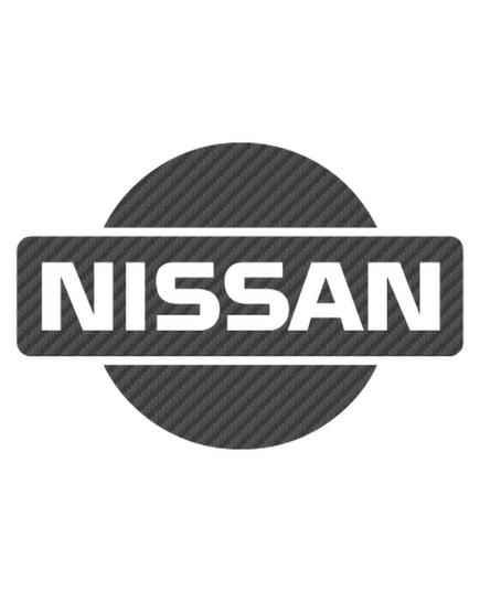 Nissan Logo Carbon Decal