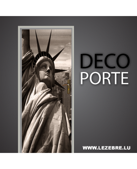 Statue of Liberty door decal