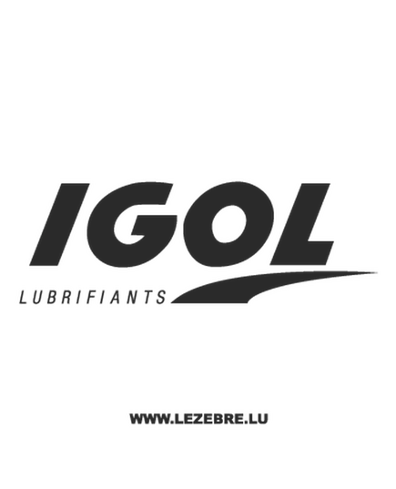 Sticker Igol Lubrifiants
