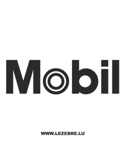 Mobil 1 Logo Decal