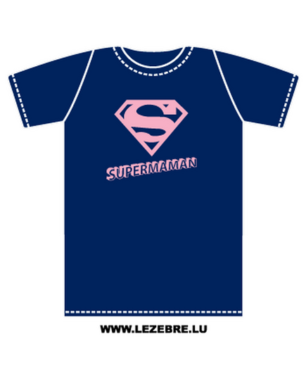 t-shirt Supermaman parodie Superman