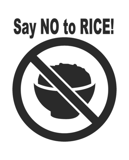 Sweat-shirt JDM Say No to Rice !