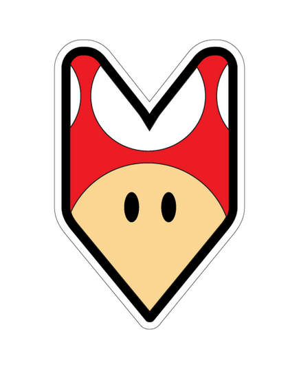 Sticker JDM Logo Mushroom