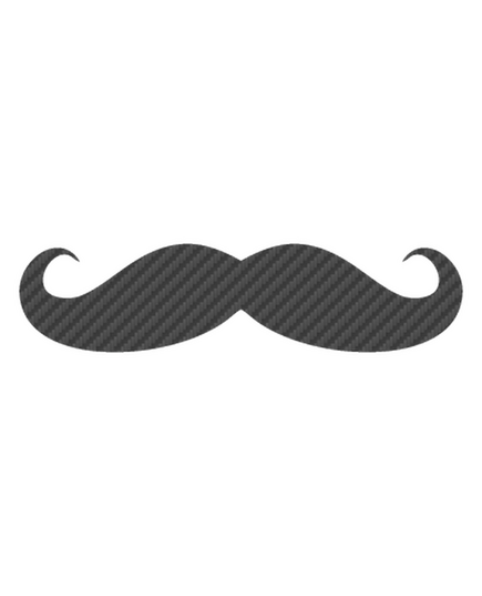 Sticker Carbone moustache