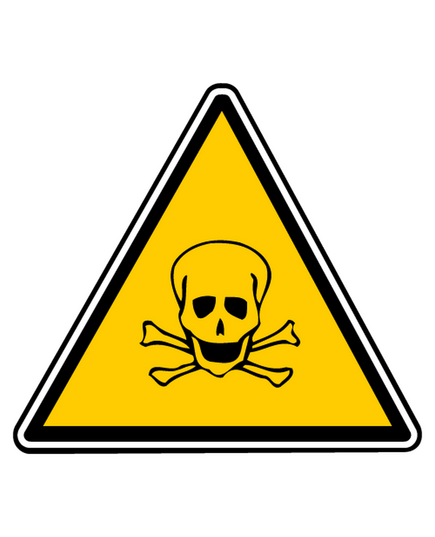 Decal toxicity danger