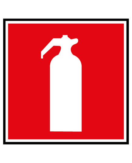 Decal extinguisher