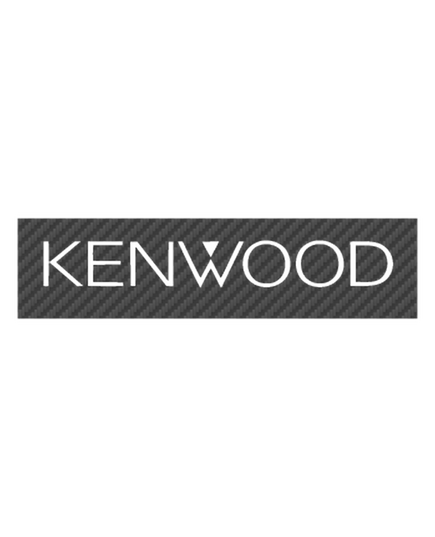 Kenwood Logo Carbon Decal