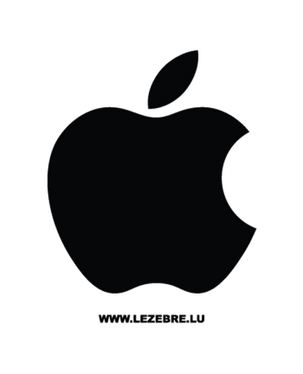 Sticker Apple Logo Mac