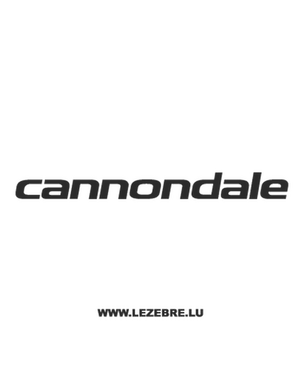 Cannondale Logo Decal