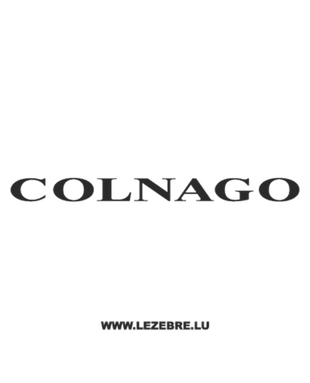 > Sticker Colnago Logo
