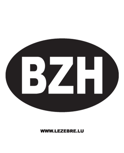 Sticker Deco BZH Logo 2