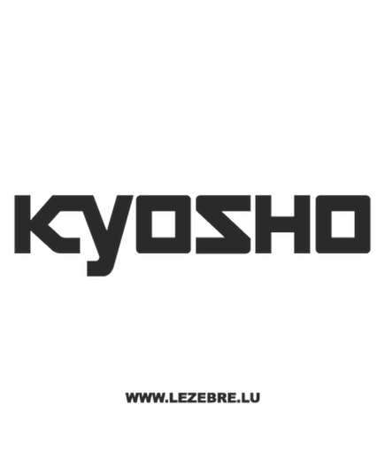 Kyosho Logo Decal 2