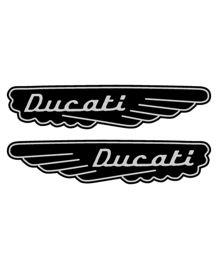 Set of 2 Ducati decals