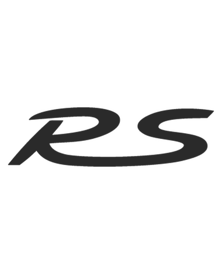 Porsche RS logo Decal