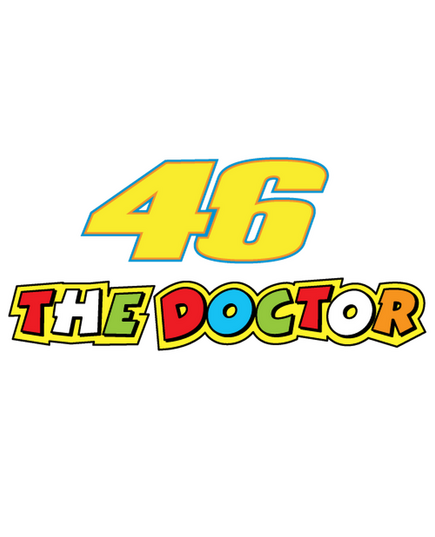 The Doctor Valentino Rossi 46 Decal