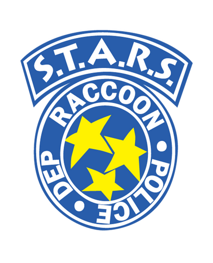 Sticker Raccon City Stars